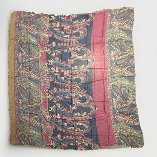 SCIARPA ARTIGIANALE UNISEX PAISLEY