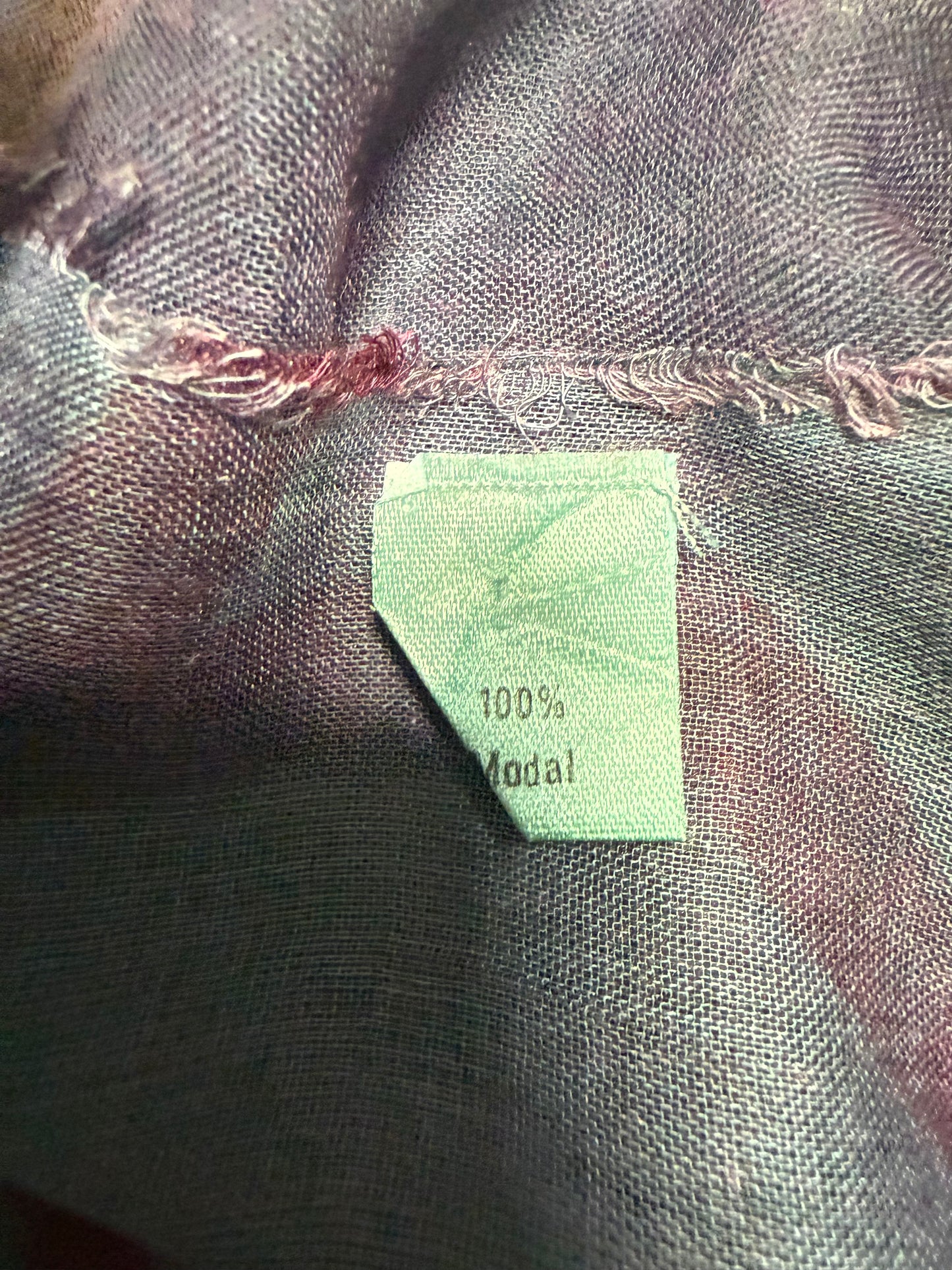 ROCKS ITALY SCIARPA UNISEX VIOLA FANTASIA SIMBOLO PACE