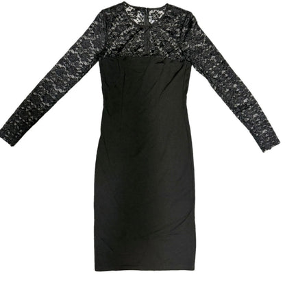 STEFFEN SCHRAUT VESTITO TUBINO DRAPPEGGIATO NERO
