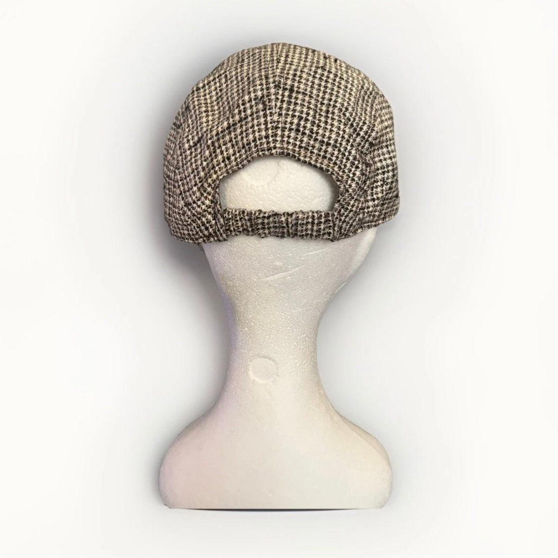 BORSALINO CAPPELLO BERRETTO BASEBALL PIED DE POULE UNISEX