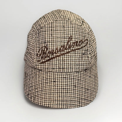 BORSALINO CAPPELLO BERRETTO BASEBALL PIED DE POULE UNISEX