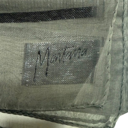 MONTANA SCIARPA MISTO SETA TRASPARENTE DONNA GRIGIA