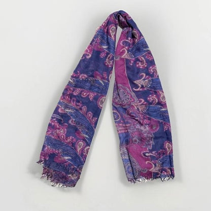 SCIARPA ARTIGIANALE UNISEX PAISLEY