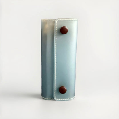 PORTACHIAVI ARTIGIANALE LINEA GOMMA AZZURRO