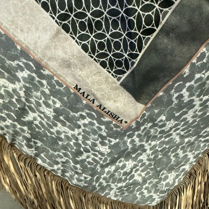 MALA ALISHA SCIARPA SCIALLE TRIANGOLARE OVERSIZE