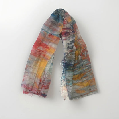 PESERICO SCIARPA MULTICOLORE IN MODAL