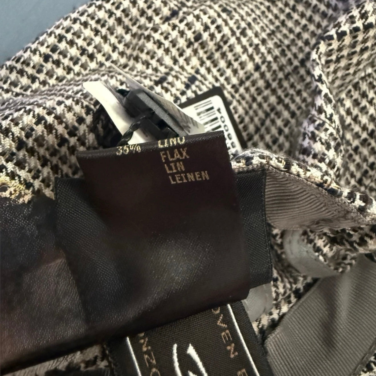 BORSALINO CAPPELLO BERRETTO BASEBALL PIED DE POULE UNISEX