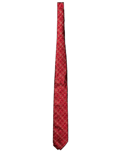 BRIONI CRAVATTA IN SETA ROSSA