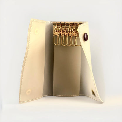 PORTACHIAVI ARTIGIANALE LINEA GOMMA CAPPUCCINO