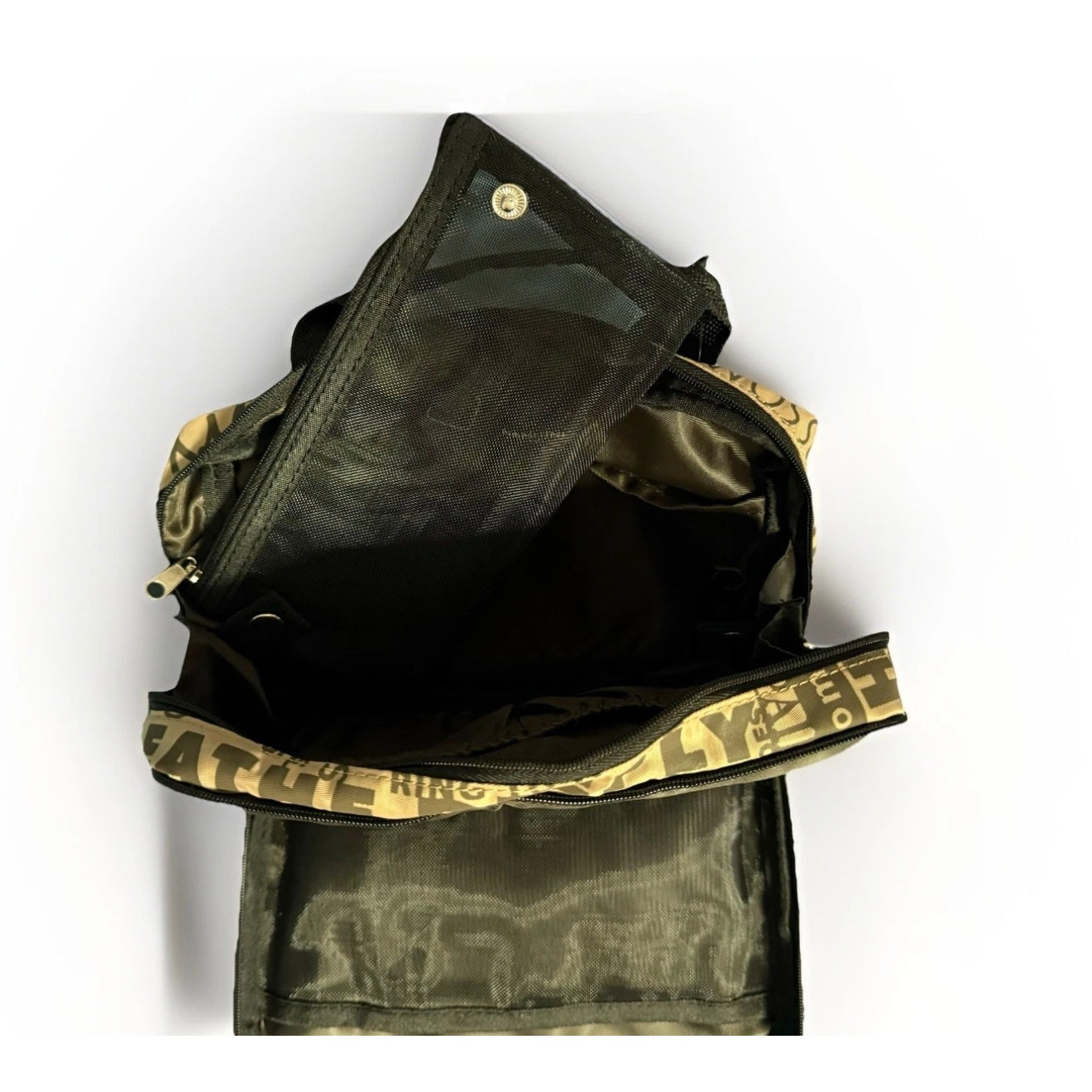 NANNINI BEAUTY CASE BEIGE MARRONE