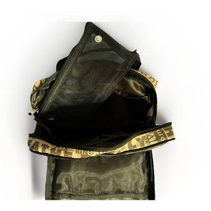 NANNINI BEAUTY CASE BEIGE MARRONE