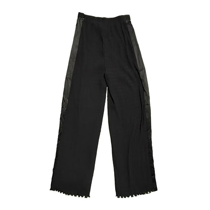 MAX MARA PANTALONI ELEGANTI PLISSETTATI NERI