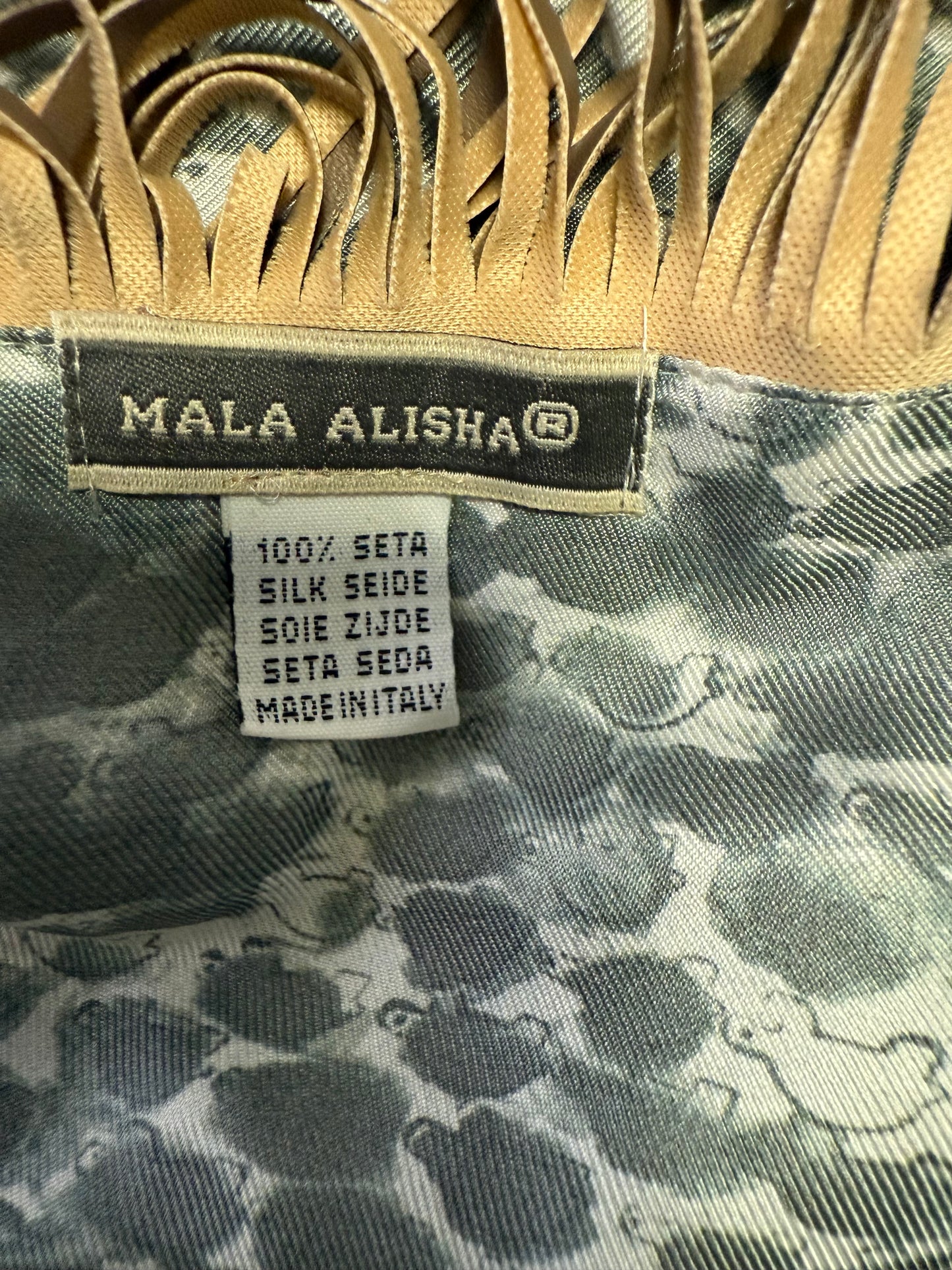 MALA ALISHA SCIARPA SCIALLE TRIANGOLARE OVERSIZE