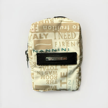 NANNINI MINI MARSUPIO BIANCO BEIGE UNISEX