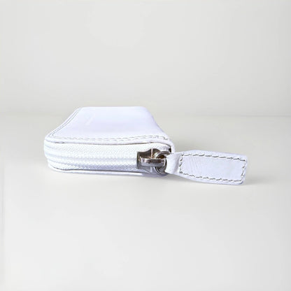 NANNINI PORTA CHIAVI PELLE BIANCO