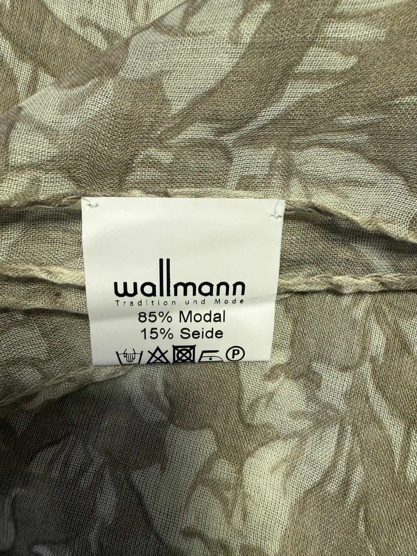 WALLMANN SCIARPA UNISEX FANTASIA CERVI BEIGE