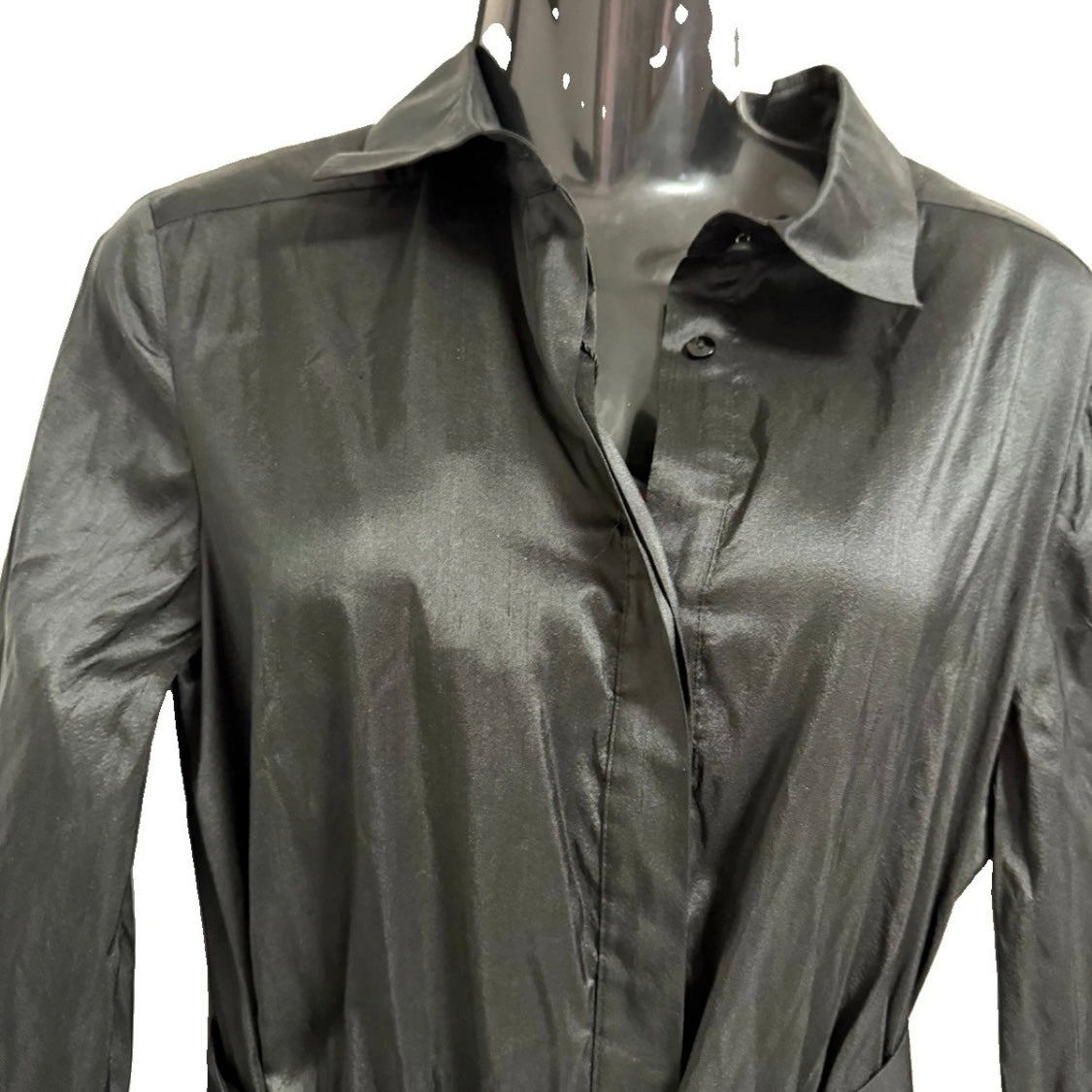 MAX MARA ABITO CHEMISIER NERO