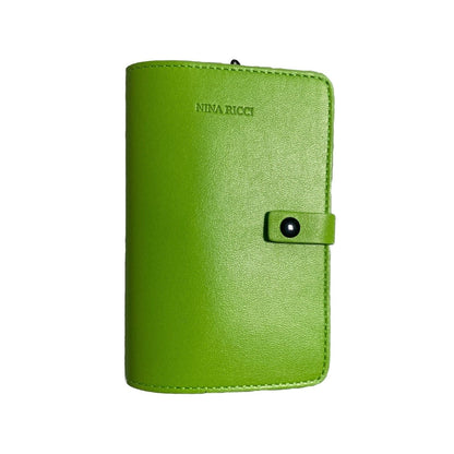 NINA RICCI PORTA AGENDA/DOCUMENTI DONNA VERDE