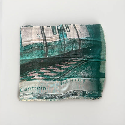 PURIFICACION GARCIA PASHMINA FANTASIA BLU
