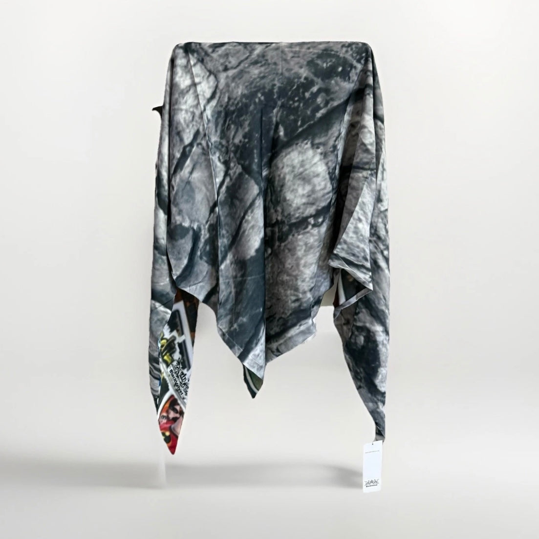 BLACK VELVET SCIARPA SCIALLE TRIANGOLARE REVERSIBILE