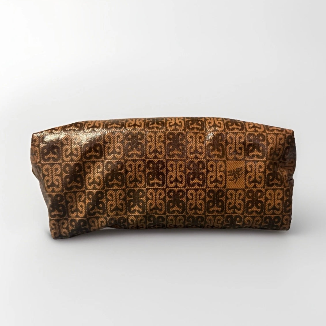 PIERO GUIDI TRACOLLA SMALL LINEA  MONOGRAM MARRONE