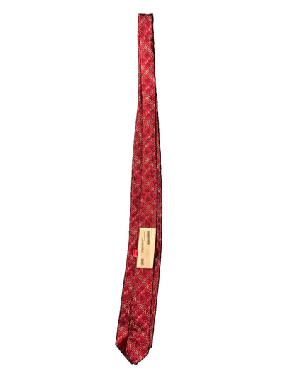 BRIONI CRAVATTA IN SETA ROSSA
