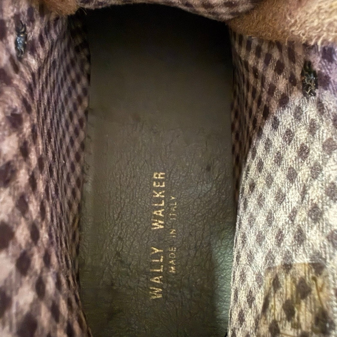WALLY WALKER SCARPA DA TREKKING DA UOMO IN PELLE SCAMOSCIATA