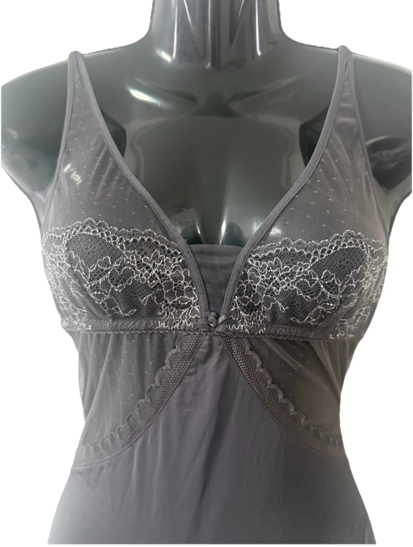 LOVABLE BODY DONNA PIZZO GRIGIO