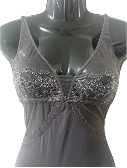 LOVABLE BODY DONNA PIZZO GRIGIO