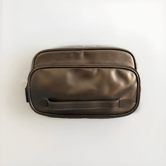 DELL’GA BORSA BUSINESS A MANO UNISEX PELLE NERA