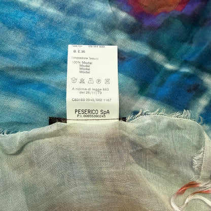 PESERICO SCIARPA MULTICOLORE IN MODAL