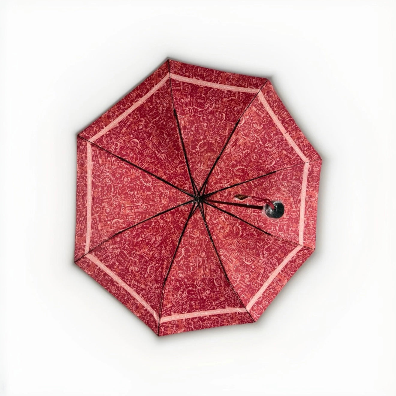 ALV BY ALVIERO MARTINI OMBRELLO PICCOLO ROSSO