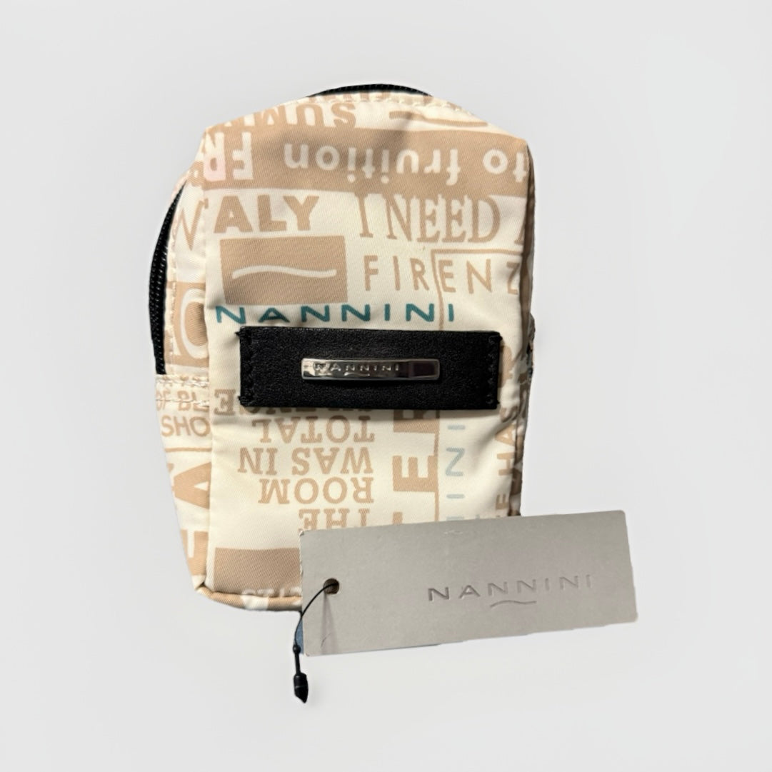 NANNINI MINI MARSUPIO BIANCO BEIGE UNISEX