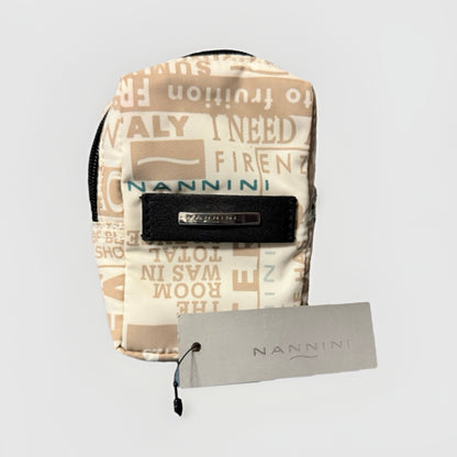 NANNINI MINI MARSUPIO BIANCO BEIGE UNISEX