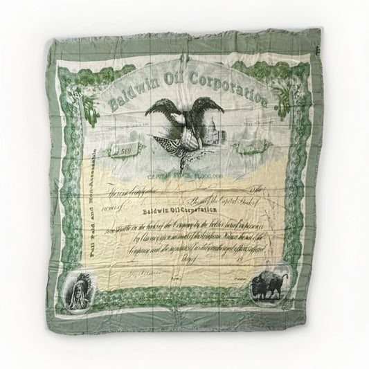 BOY LOST SCIARPA MULTICOLORE FANTASIA VINTAGE OIL CORPORATION