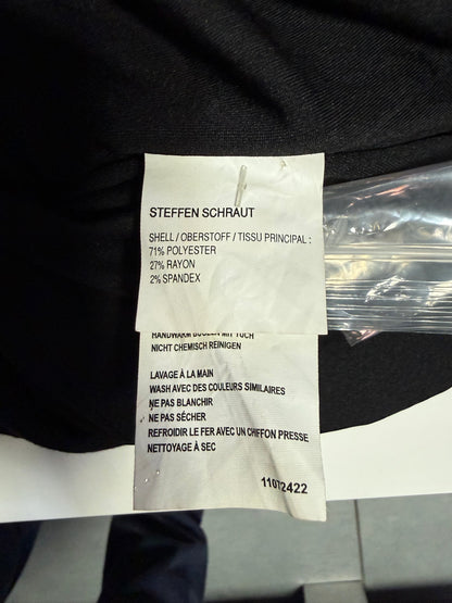 STEFFEN SCHRAUT VESTITO TUBINO DRAPPEGGIATO NERO
