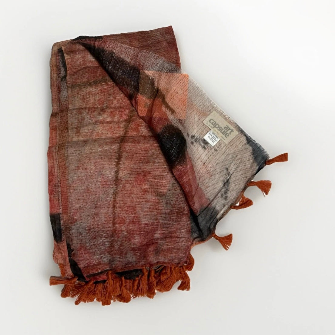 ART CAPSULE BY STEFANIA CARRERA  MILANO SCIARPA FANTASIA BATIK