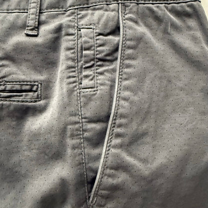 STHENFORD PANTALONI UOMO A SIGARETTA COTONE GRIGIO CON MICRO POIS