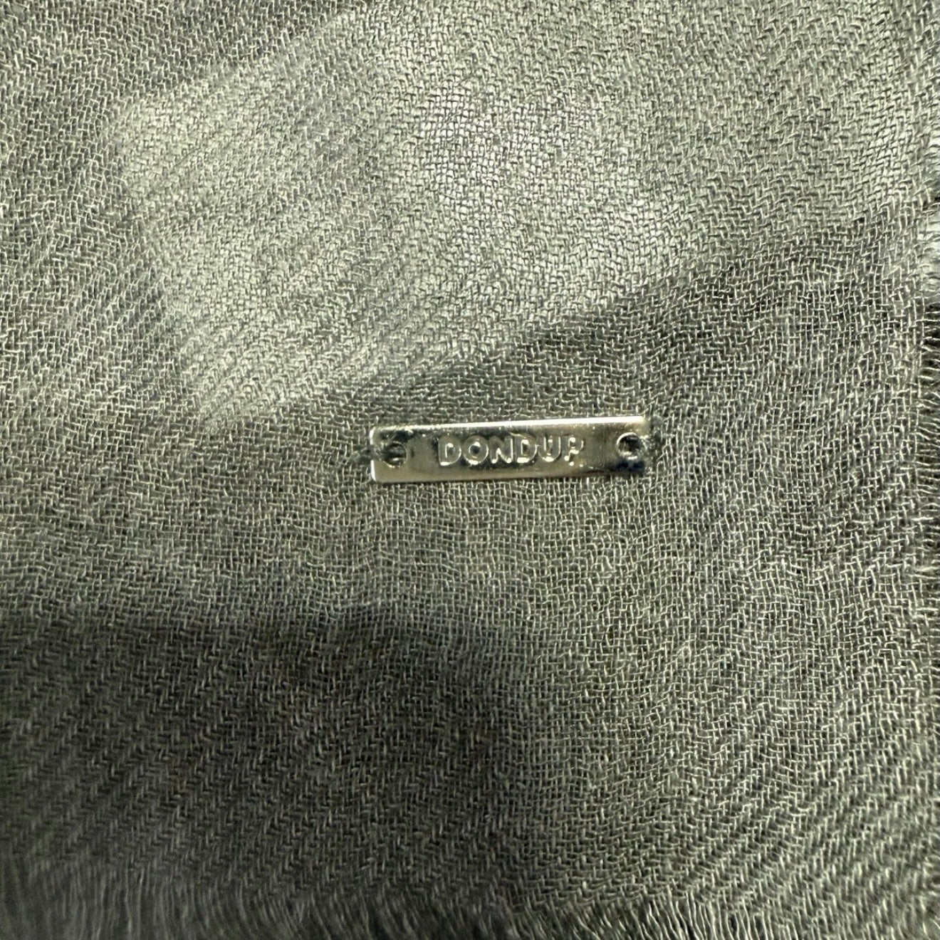 DONDUP SCIARPA GRIGIA UNISEX