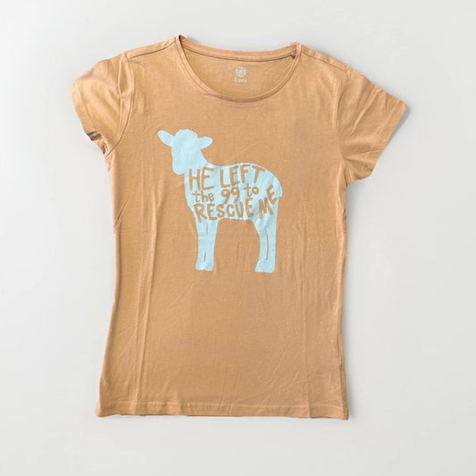 BASU T-SHIRT DONNA ALBICOCCA