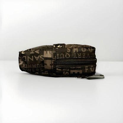 NANNINI MINI MARSUPIO MARRONE NERO UNISEX