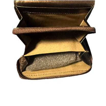 NANNINI PORTAFOGLIO DONNA COLOR OTTONE IN PELLE
