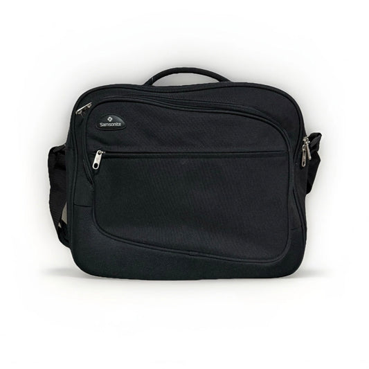SAMSONITE MXT SHOULDER BAG BLACK / CARTELLA BUSINESS / BAGALIO A MANO
