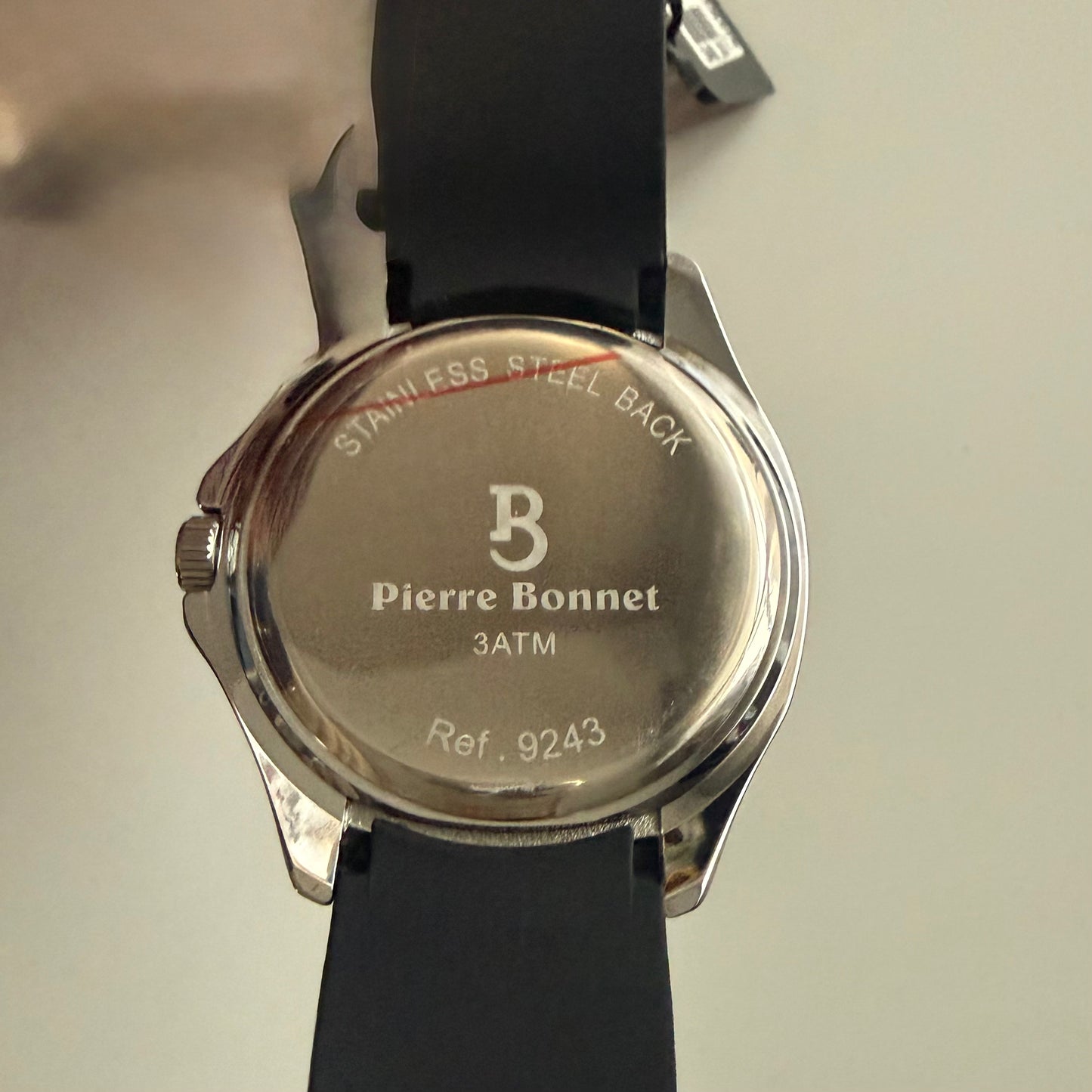 PIERRE BONNET MODELLO BIG TIME MASTERPRICE 9243 ARGENTO IMPERMEABILE
