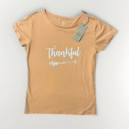 BASU T-SHIRT DONNA ALBICOCCA