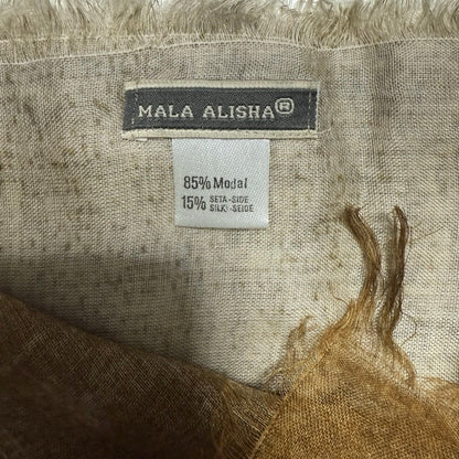 MALA ALISHA SCIARPA UNISEX MARRONE