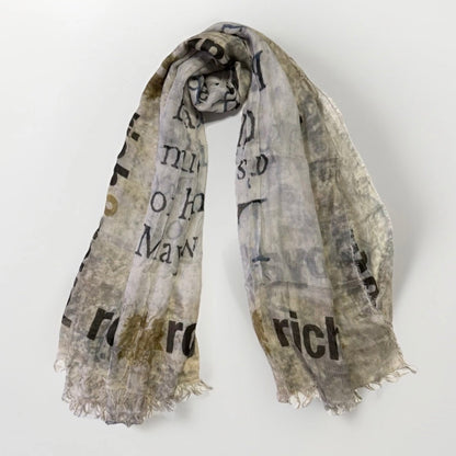 RICH & ROYAL SCIARPA BEIGE