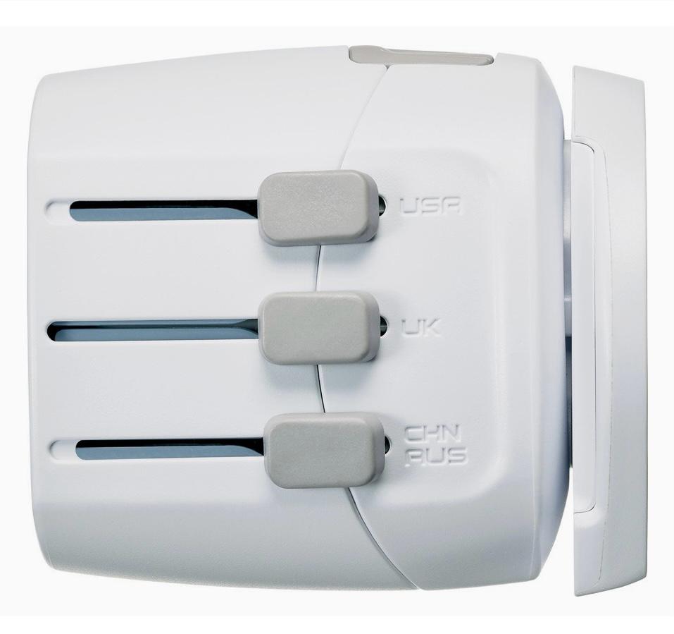 GO TRAVEL WORLDWIDE ADATTATORE UNIVERSALE PER PRESA DI CORRENTE