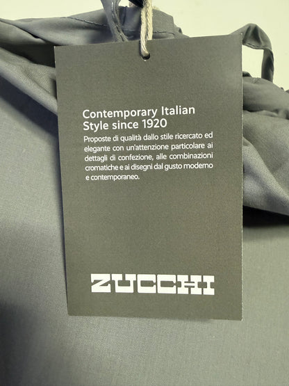 ZUCCHI COMPLETO LENZUOLA IN PERCALLE STROPICCIATO UNA PIAZZA GRIGIO