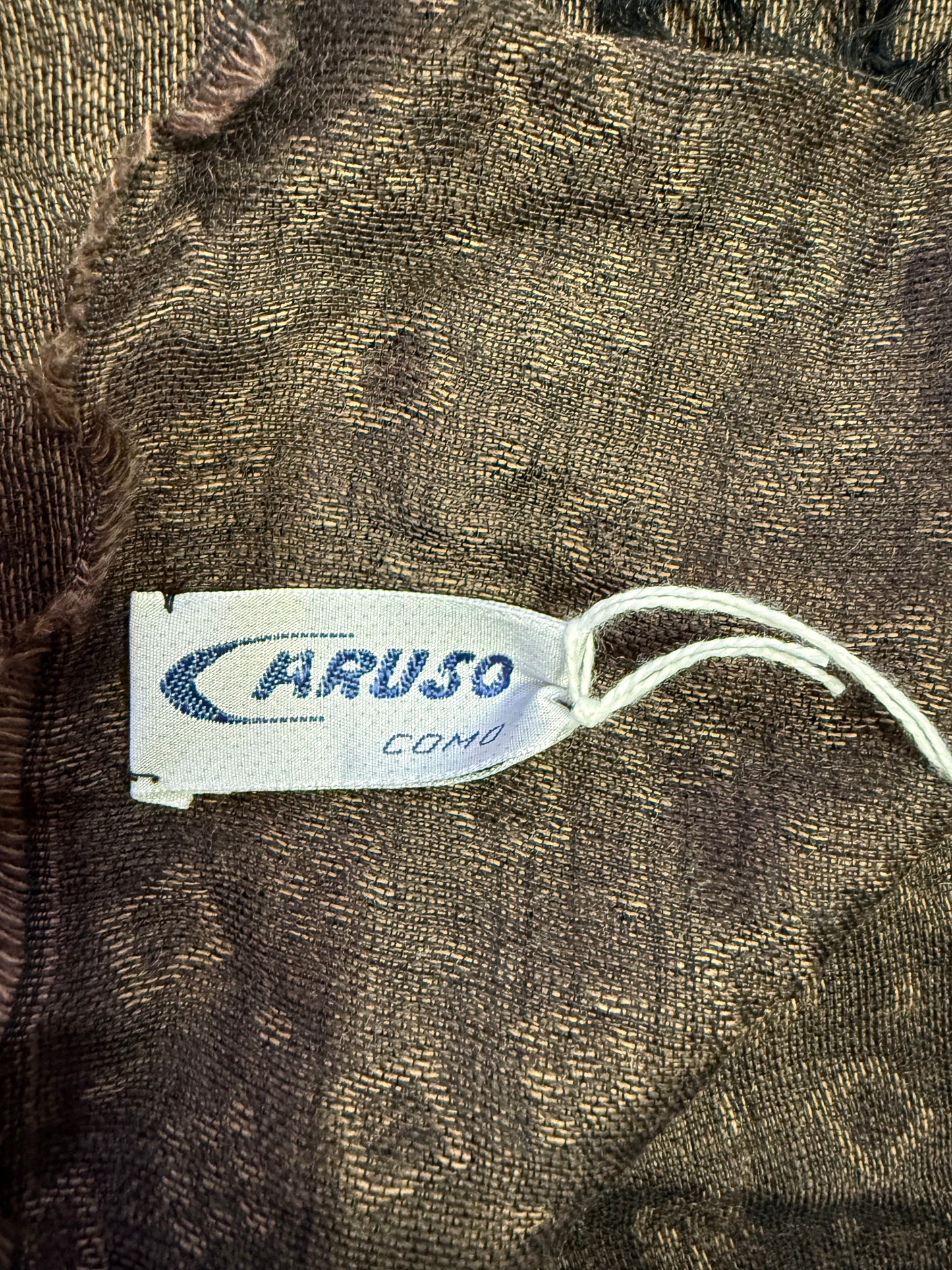 CARUSO COMO SCIARPA UOMO IN CASHMERE E SETA